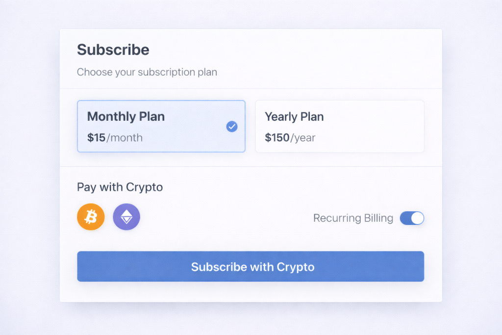 How to Use Subscribe OnChain for Recurring Crypto Donations in
