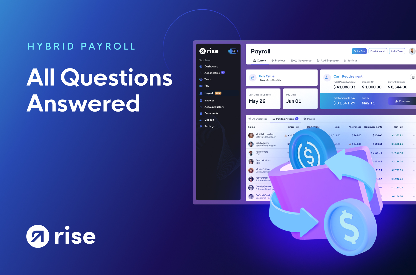 RECUR onchain recurring payments dashboard