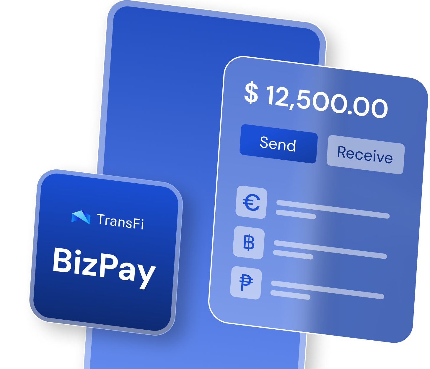 TransFi stablecoin recurring payments interface